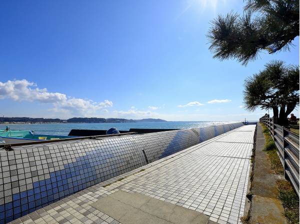 海まで歩いて380ｍ（徒歩5分）