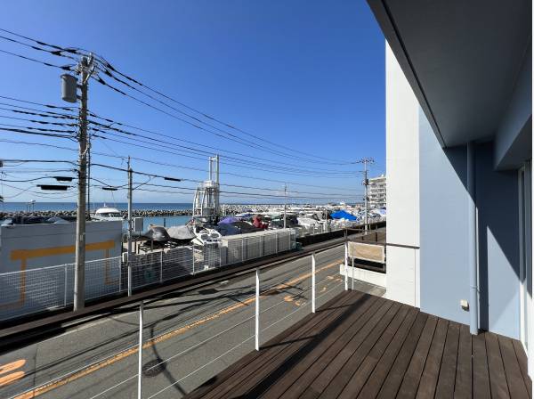潮風が心地よいです
