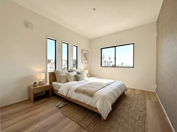 洋室です。家具等はCGで作成したイメージです。