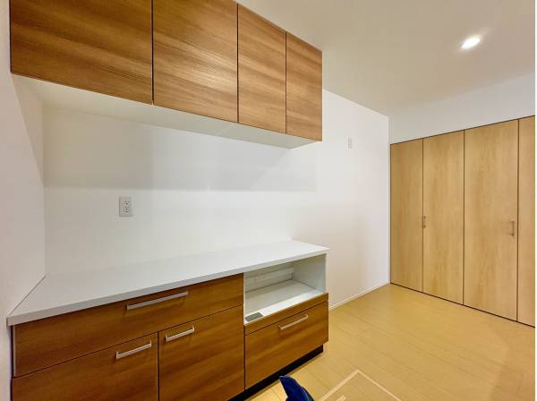 ご家族皆様が使いやすいにこだわったキッチンです。