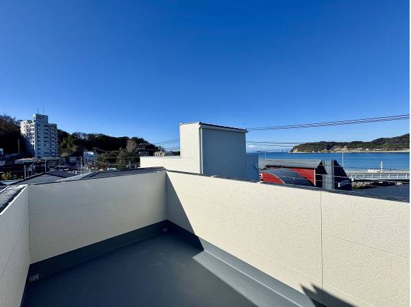 潮風と青空を独り占め。