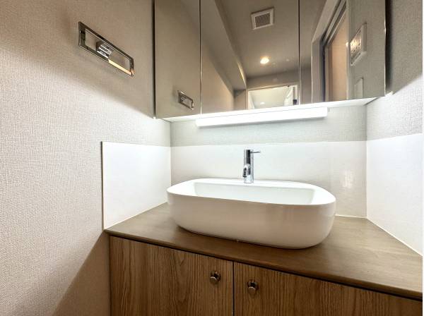 オシャレな洗面