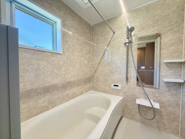 1日の疲れを癒すバスルーム