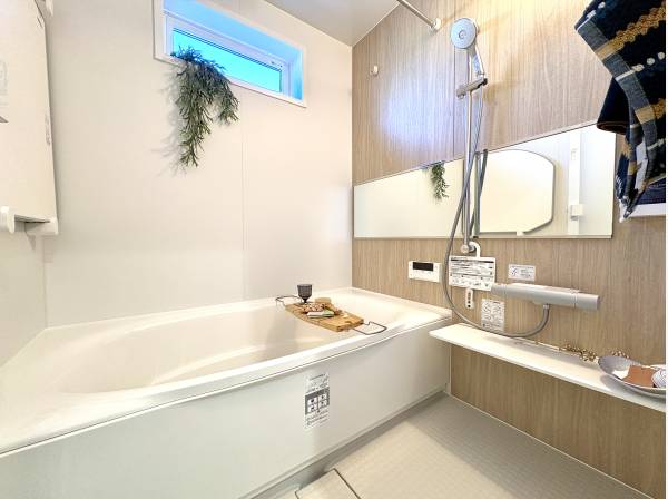 1日の疲れを癒すバスルーム