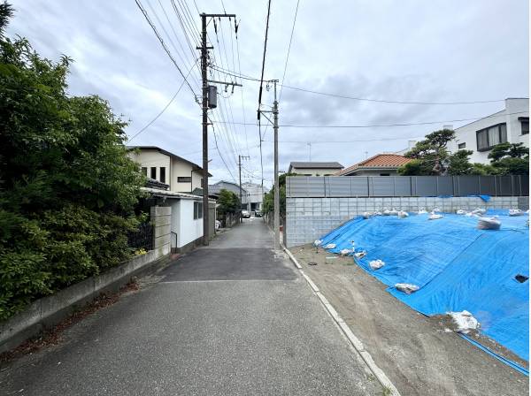 南側の道路