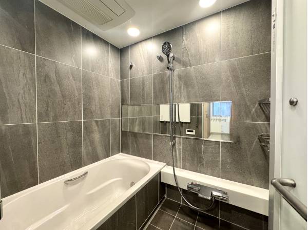 バスルームも高級感がります