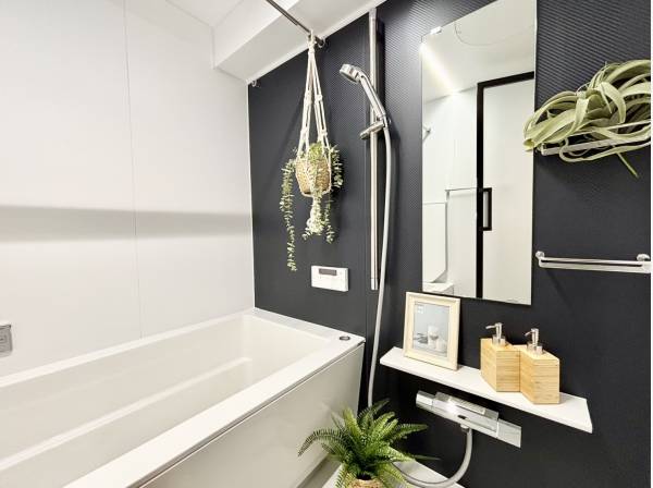 1日の疲れを癒すバスルーム