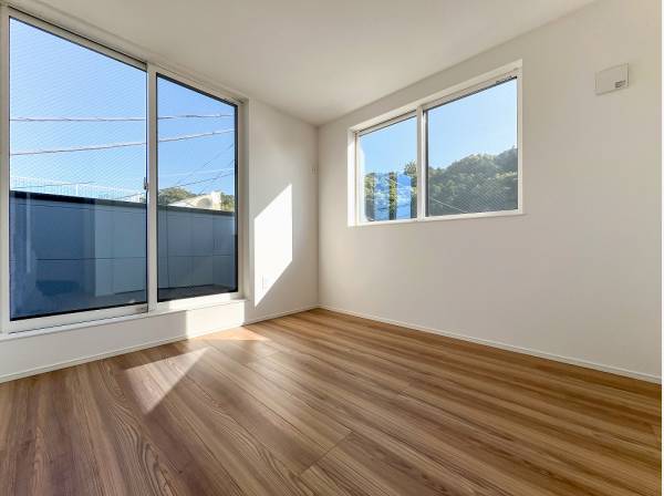 全室二面採光で風通しと明るさを享受できる間取りです