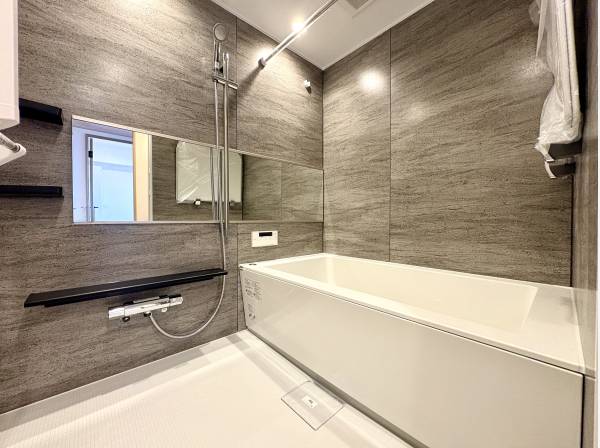 1日の疲れを癒すバスルーム