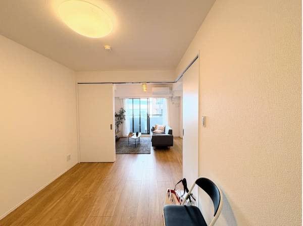 洋室とつなげれば開放感◎