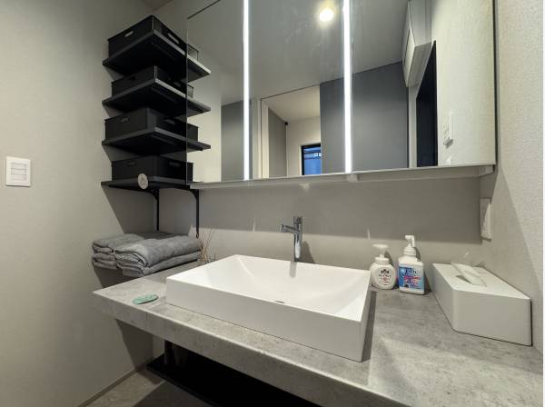 オシャレな洗面台