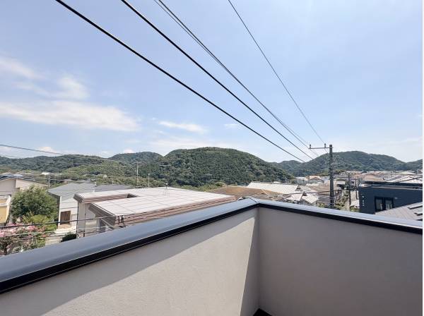豊かな緑が眺望できます