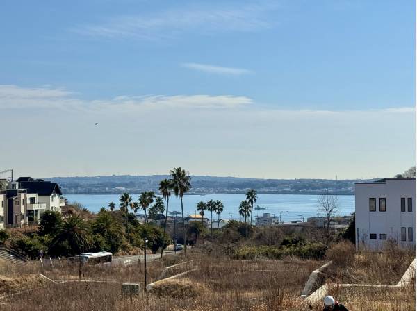 海が見える佐島の丘