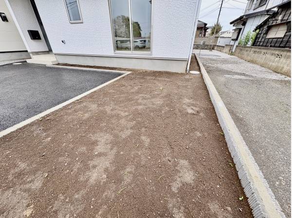 庭があるので、家庭菜園もできますよ！ネギでも植えようかしら？