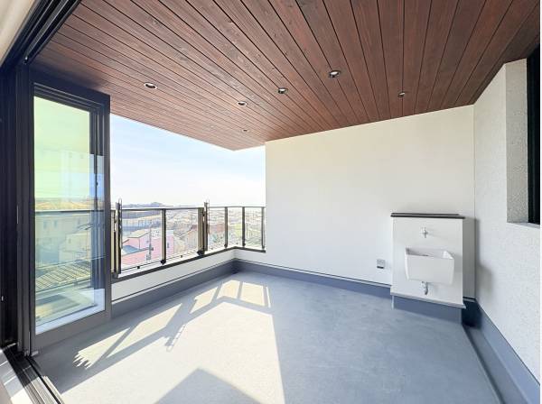 海の見える眺望が魅力です！
