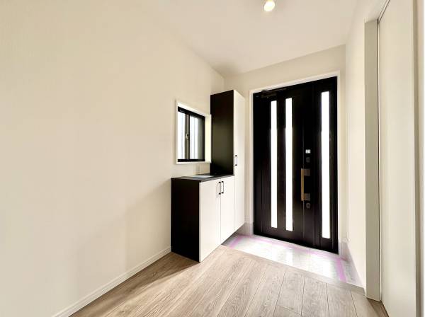 ゆったりとした玄関