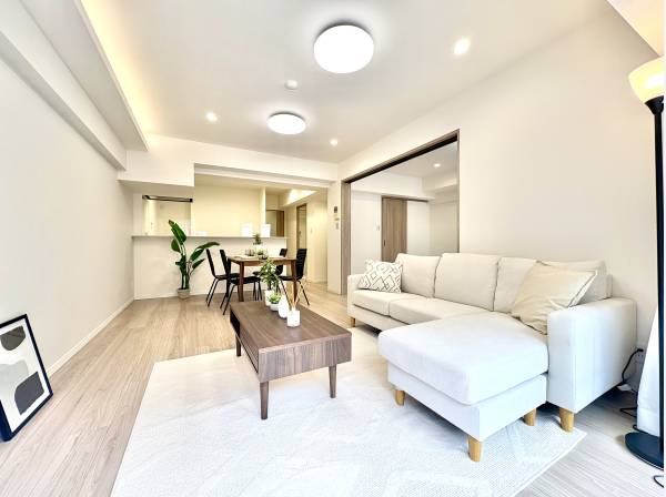 ゆったりとしたリビング