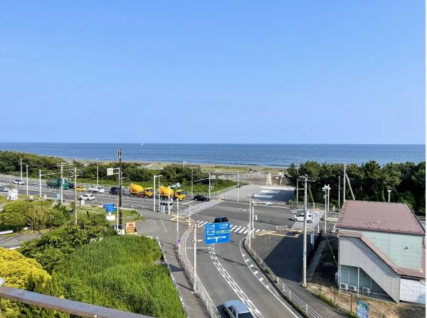 現地からの眺望 箱根駅伝中継所です