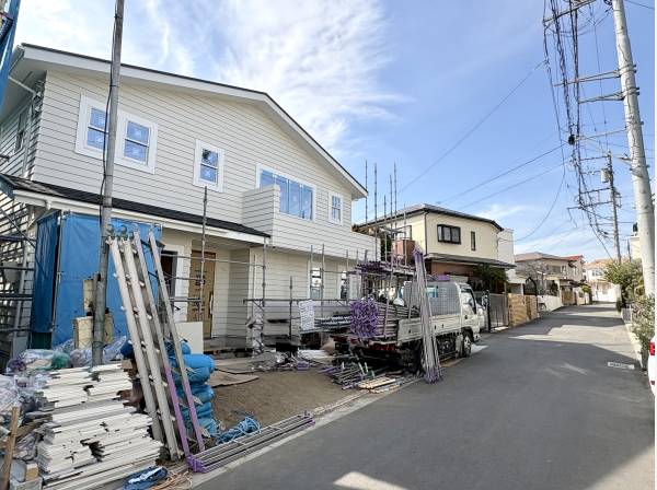 前面道路もゆとりの空間