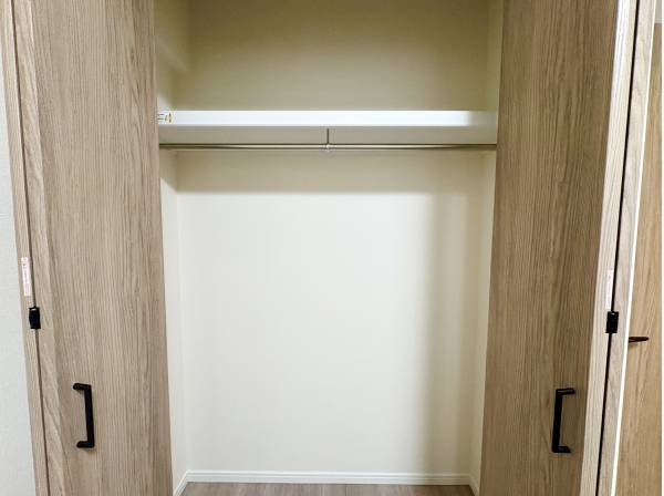 各お部屋収納スペースもしっかりと完備！