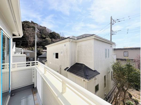 日当りの良いバルコニー