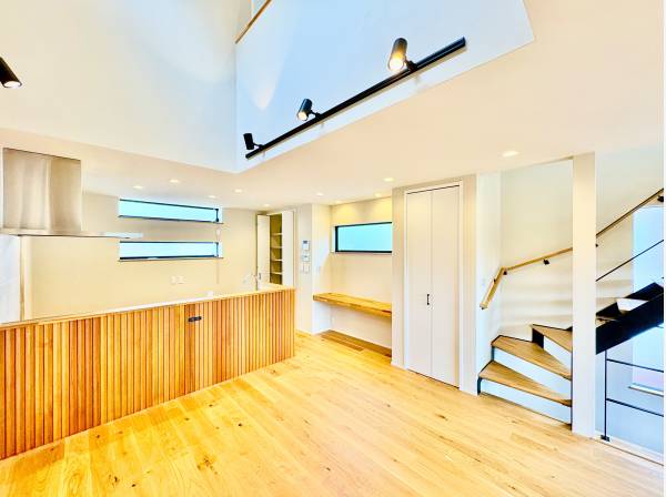 デザイン性高い内装