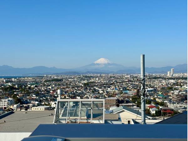 雄大な富士山まで望む圧倒的な眺望、、