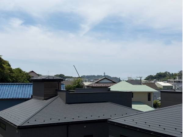 江ノ島も見えました♪