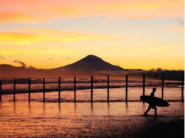 身近にこの景色が日常に。湘南の海と富士山に癒される暮らし