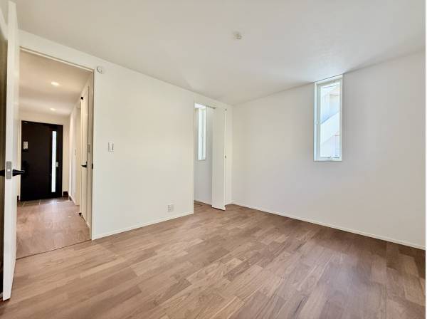 クローゼット完備の居室