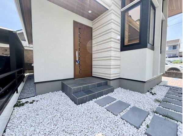 おしゃれなエントランス